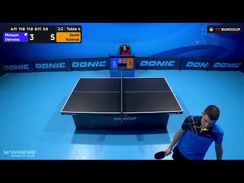 16:20 Maksym Deineha - Serhii Kalenyk 05.10.2023 TT Euro.Cup Ukraine Master. TABLE 4