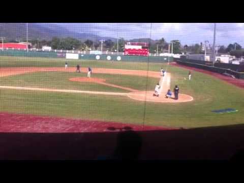 Jose Espada throwing 90-91 Big League All Star