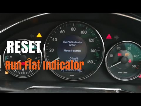 Mercedes Run Flat Indicator RESET On CLS & E Class