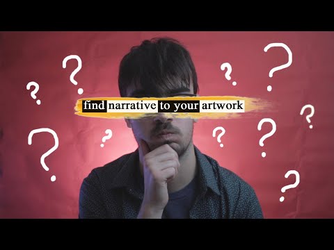 FIND NARRATIVE IN YOUR ARTWORK - Tell a STORY with ART | How to IMPROVE YOUR ART - Tutorial