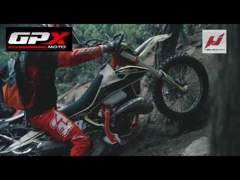The GPX 300 2 stroke being tested in the toughest of terrain