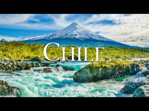 Chile 4K Nature Relaxation Film - Relaxing Piano Music - Nature Video UltraHD