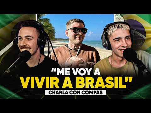 💥-"ME VOY A VIVIR A BRASIL"🤯COMPÁS EN RAPPAZ🔥 NOS REIMOS MAS DE UNA HORA🤣🤣