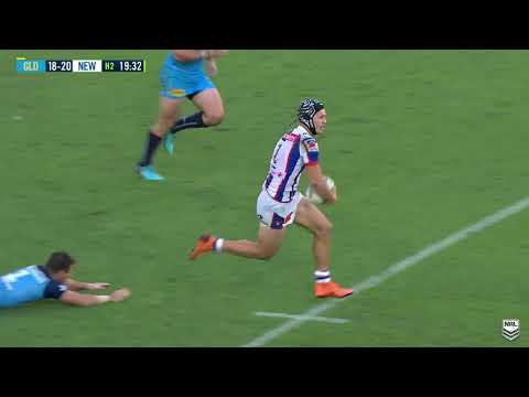 NRL Highlights | 2018 Best Tries - Kalyn Ponga goes 100m