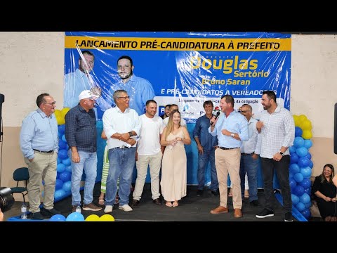 LANÇAMENTO da PRÉ-CANDIDATURA Douglas Sertório / Campo Alegre de Goiás 2024 - Drone Super Catalão