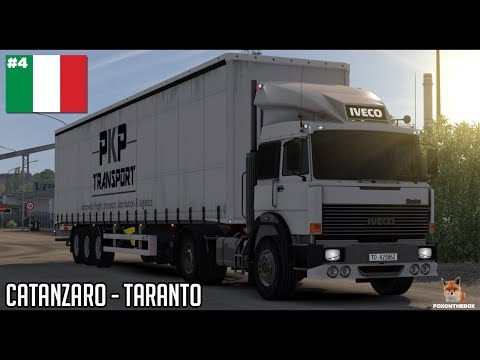 Italia DLC | Iveco 190-38 Catanzaro - Taranto | Euro Truck Simulator 2 (ETS2 1.30)