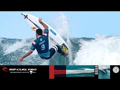 De Souza vs. Bourez vs. Asing - Round One, Heat 7 - Rip Curl Pro Bells Beach 2018