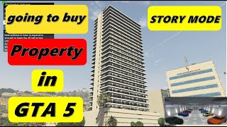 Going to buy properties & eclipse tower in GTA 5 (story mode)