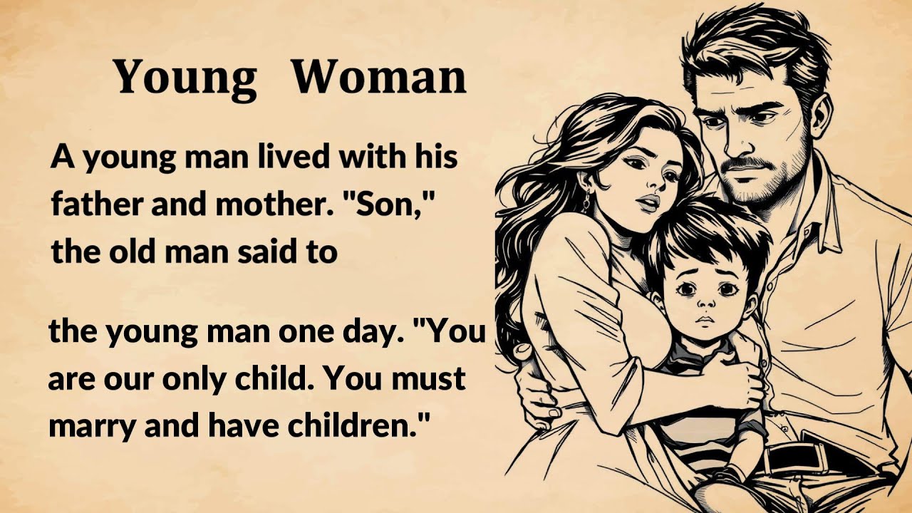 Learn English through Story Level 1 | Young woman - english story with subtitles