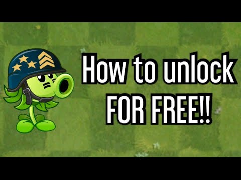 How to unlock Mega Gatling Pea for FREE! | (WORKING 2023) | Plants vs. Zombies 2