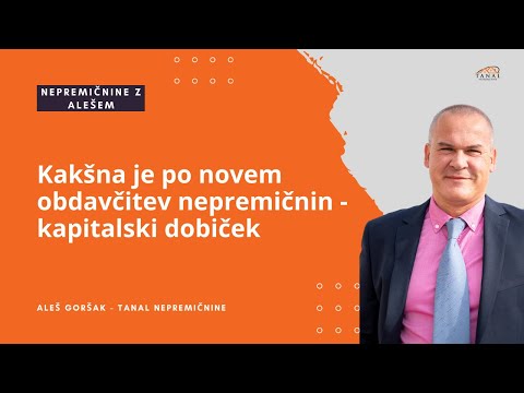Davčne spremembe pri obdavčitvi nepremičnin – 26.4.2022