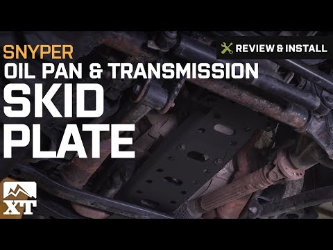 Jeep Wrangler Snyper Oil Pan & Transmission Skid Plate (2012-2018 JK) Review & Install