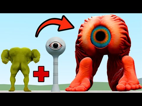 I MADE TOK TOK MATAH BRAINROT WITH EYE WATER TOWER In Garry's Mod