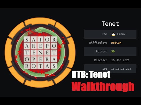 Tenet Walkthrough | HackTheBox | CTF