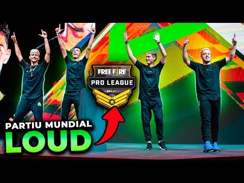 CONSEGUIMOS!! LOUD VAI PARA O MUNDIAL DE FREE FIRE!!