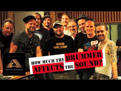 How much the drummer affects the sound?