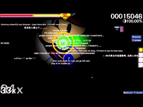 william925 - Nintendo - Super mario Bros NC, HR, FL (techno remix)