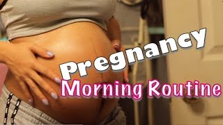 PREGNANCY MORNING ROUTINE // Robyn Mariee