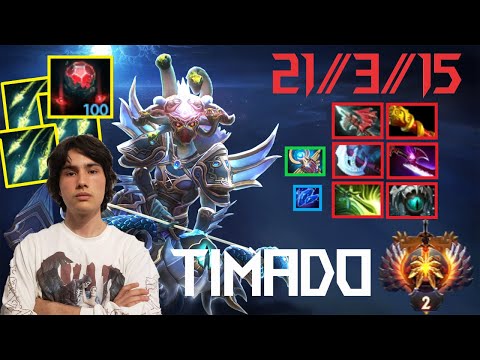 Timado Medusa Carry Gameplay Patch 7.31b - Dota 2 Full Gameplay Player Perspective