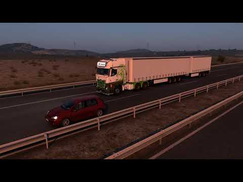 Euro Truck Simulator 2 Zaragoza Trip (Spain)