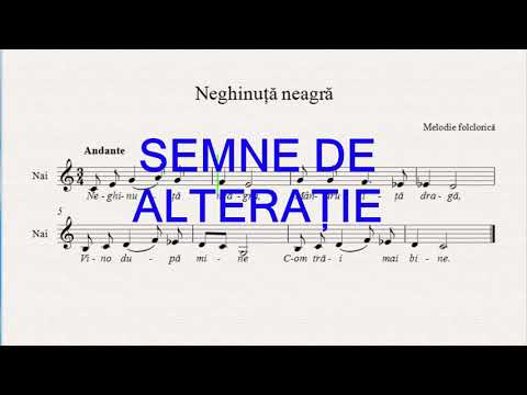 Material didactic: Semne de alteratie