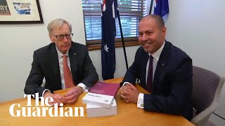 "Can we get a handshake or something between...?"
"Nope."
*awkward laughter*