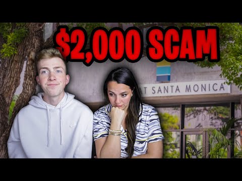 THEY TRIED TO SCAM US (Apartment Hunting in Santa Monica part 3)