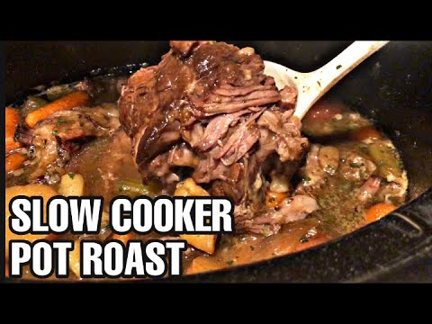 THE BEST SLOW COOKER POT ROAST RECIPE 2022 | Easy...