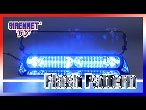 Flash Pattern: Whelen Avenger II SOLO Combo Linear/TIR Dual LED Dash/Deck Light