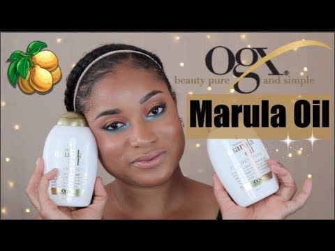 Ogx Marula Oil Shampoo & Conditioner Review