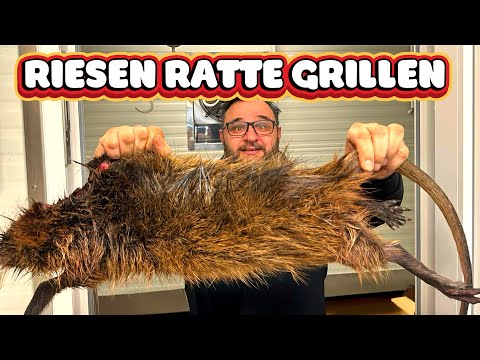 RAT GRILLING IN A SMOKER --- Klaus grills