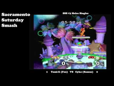 SSS 3 Melee Singles  - Tomi-X (Fox) vs Cyko (Samus)