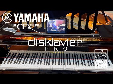 The new Yamaha 9ft DCFX22 Enspire-Pro ultra-high resolution reproducing piano.