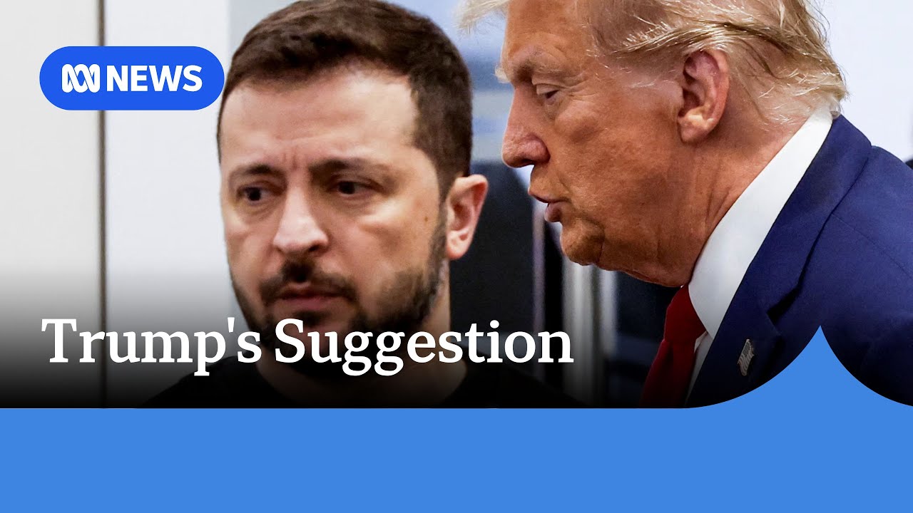 Trump suggests US acquisition of Ukrainian power plants | ABC NEWS
