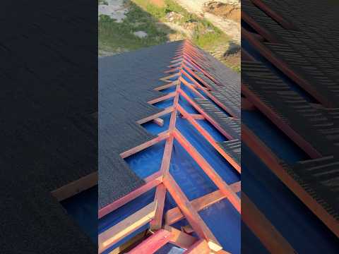 Kazroof shake Forest green композиттік шатыр жабындары - фото 2 - id-p126671627