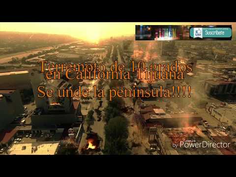 🚨TIJUANA ALERTA/QUE PASARÍA CON UN TERREMOTO 10 GRADOS!!!!!!🚨