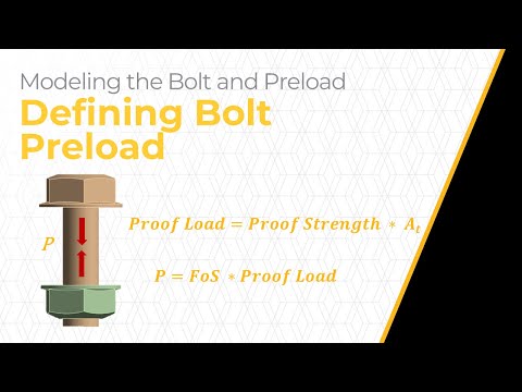 Defining Bolt Preload Using Ansys Mechanical — Lesson 2