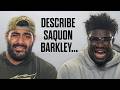 Philadelphia Eagles Take A ONE WORD Interview