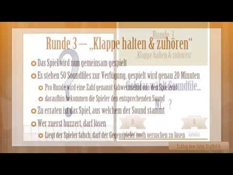 Wiederholung/Replay! Schlag den John Staffel 4 - Runde 3 - Soundrate-Quiz [German/Deutsch Gameshow]