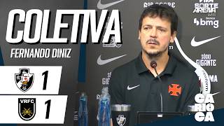 COLETIVA FERNANDO DINIZ | AO VIVO | Vasco x Volta Redonda - Carioca 2026