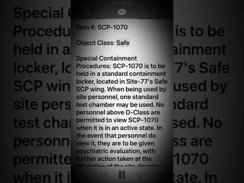 Scp 1070 Re-Educational Software