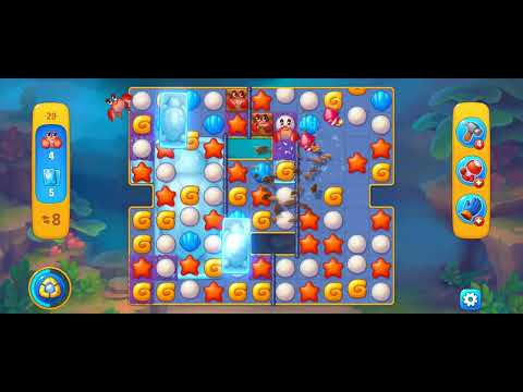 Fishdom Atlantis Cup Stage 29 (with ingame lightning and bomv booster) @choraelmin