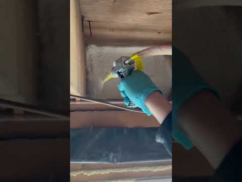 Did you know you can buy a spray foam kit at the big box stores… and it actually works? #dapcanada