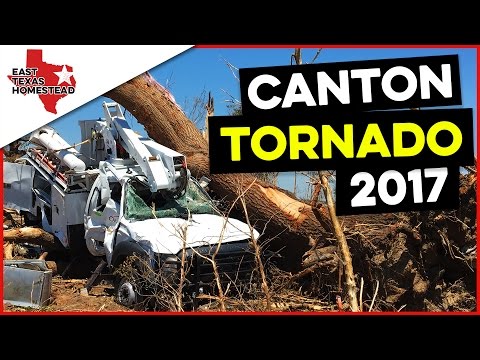 Canton Texas Tornado - April 29, 2017 Disaster Relief - An Amazing Story of Survival and Providence