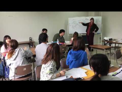 宮崎国際大学 国際教養学部 2年生授業IssuesInEducationHowardStetson170420
