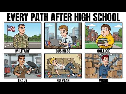 Every Path After High School Explained — Who Actually Won at 40?