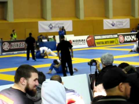 DAVID DIMOPOULOS SAID (Alliance) vs LEON AMANCIO (CheckMate) European BJJ 2012 Part 2