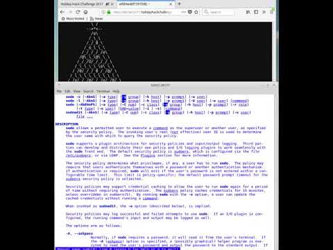 SANS Holiday Hack 2017  shadow-Terminal 7 of 8