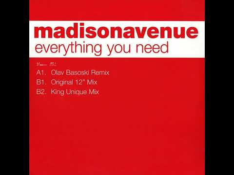 Madison Avenue - Everything You Need (Original 12 Mix)