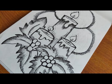 Christmas Drawings|Christmas Drawing ideas| Christmas...